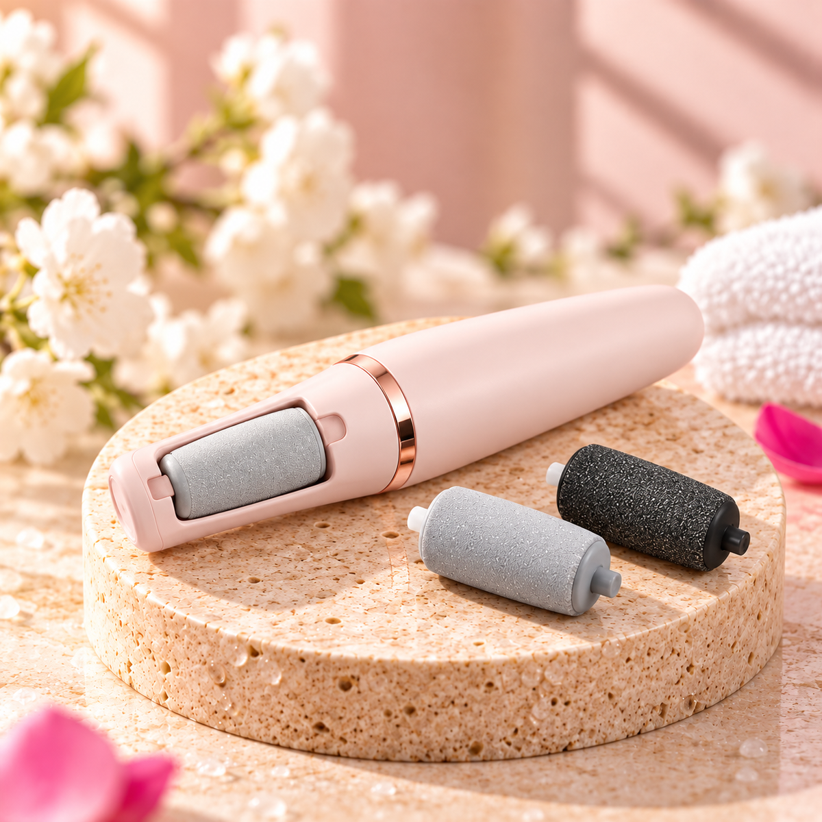Soleva Silk Pro con rodillos de recambio fino y grueso