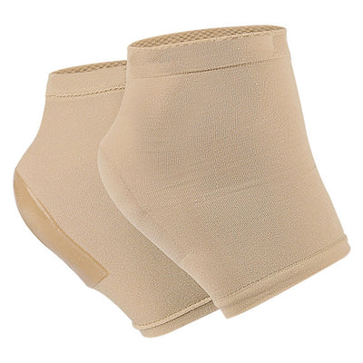 Fundas de gel para talones color beige